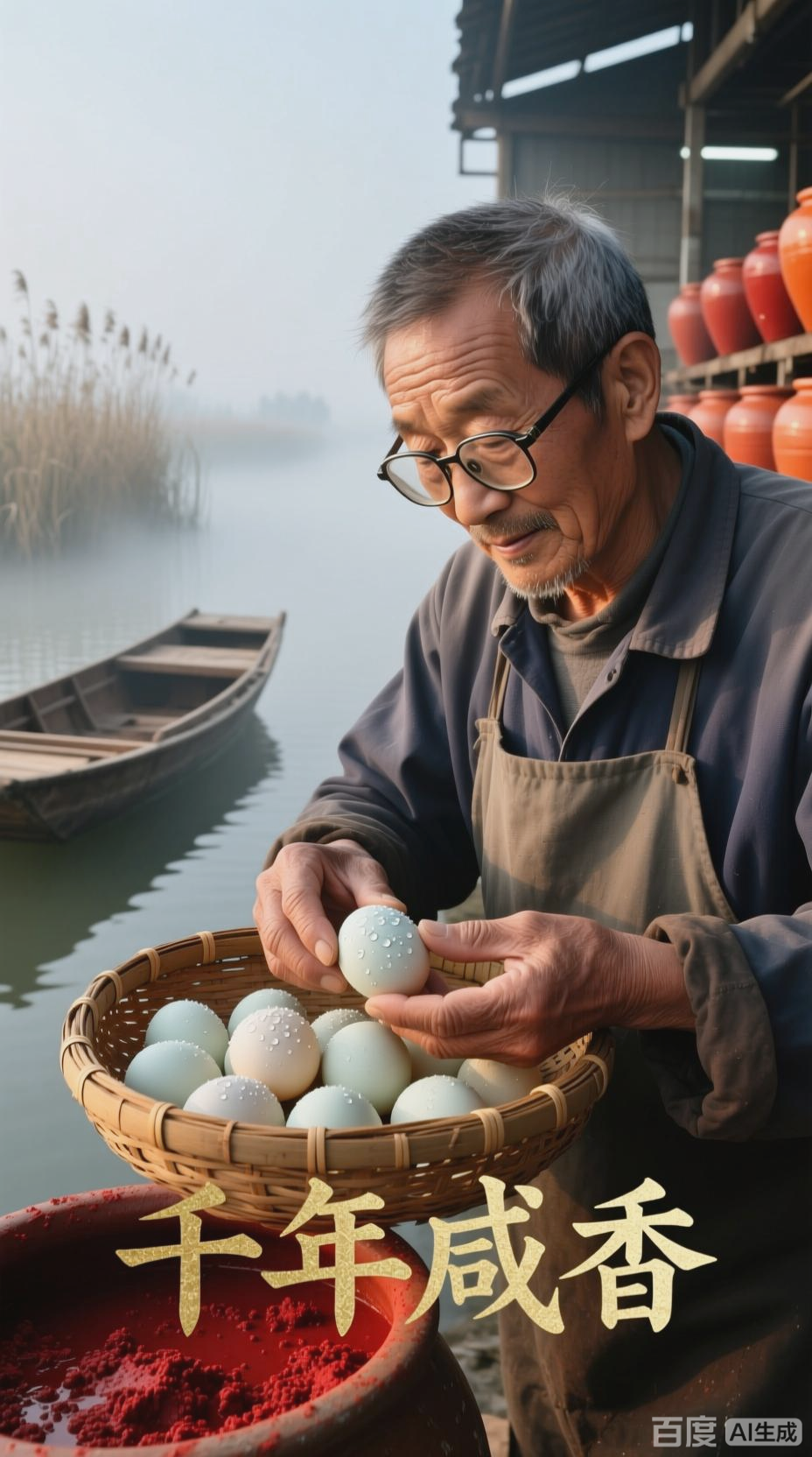 白洋淀咸鸭蛋,千年风味匠心传