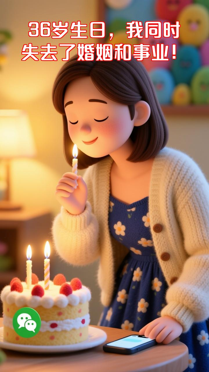 36岁生日当晚,她同时失去婚姻和事业,却迎来了新的开始!