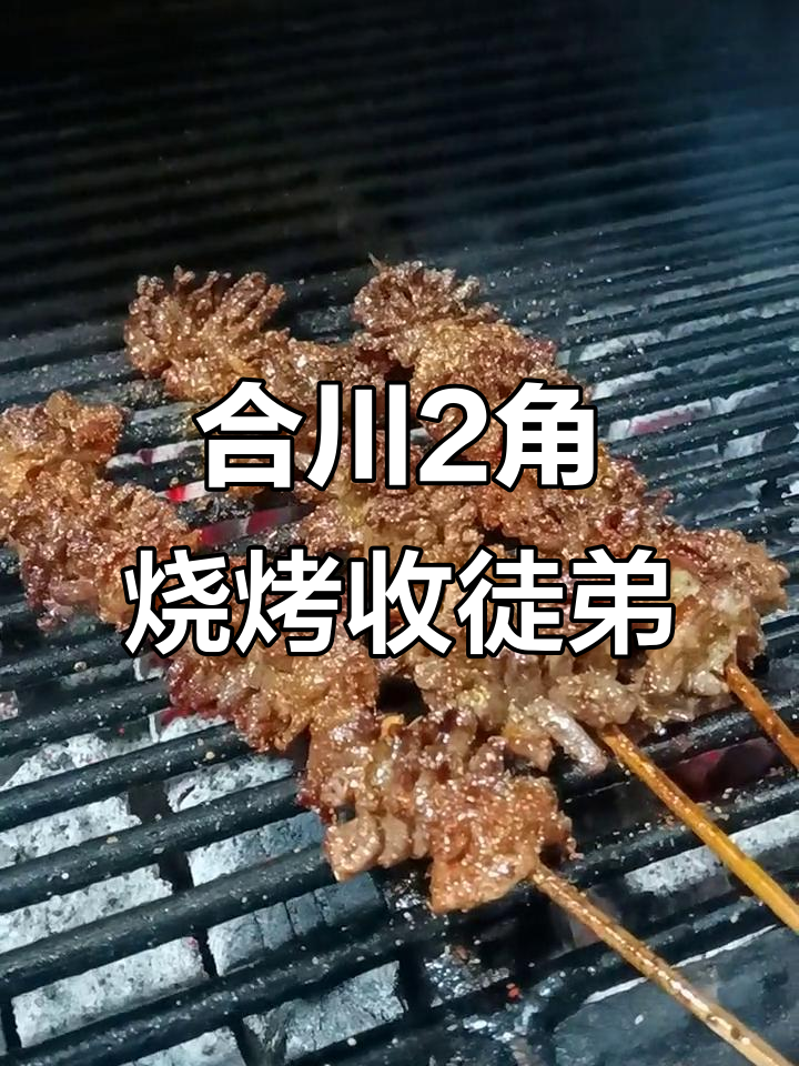 重庆合川2角烧烤:碳烤鸭胗技艺传承与收徒