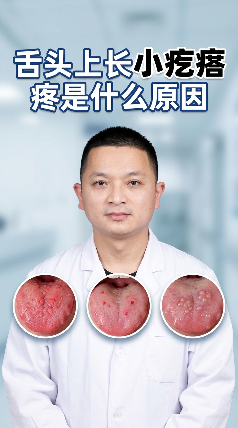 舌头上长小疙瘩疼是什么原因
