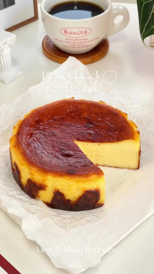 原味软心巴斯克芝士蛋糕搅一搅就成功!