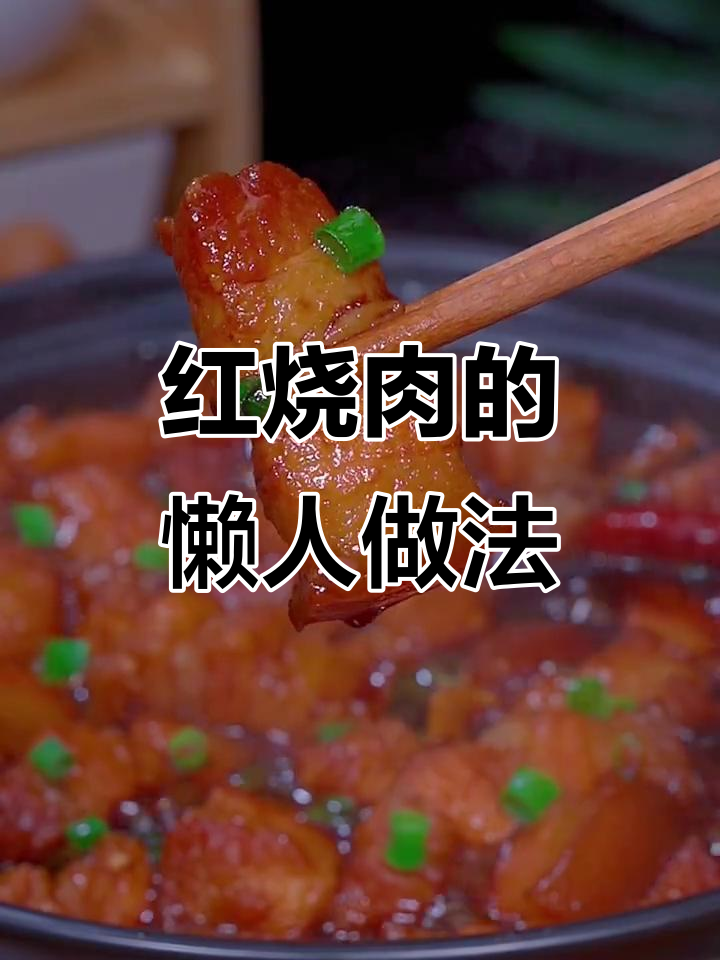 砂锅红烧肉,软糯香浓,肥瘦适中,懒人必备!