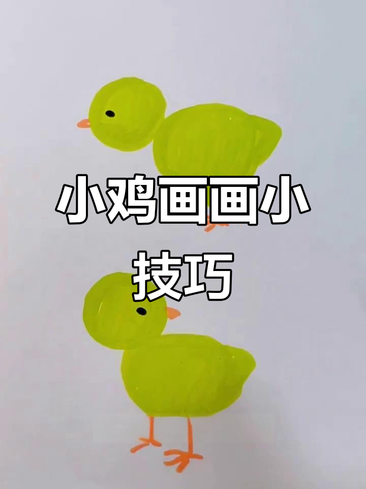 画小鸡超简单,学会这些技巧轻松搞定!