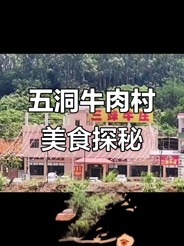 五洞牛肉村25家店，每一家都有独特风味