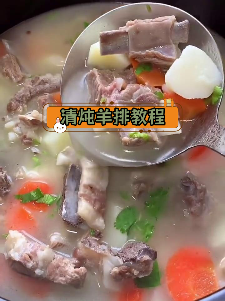 营养满满的清炖羊排做法