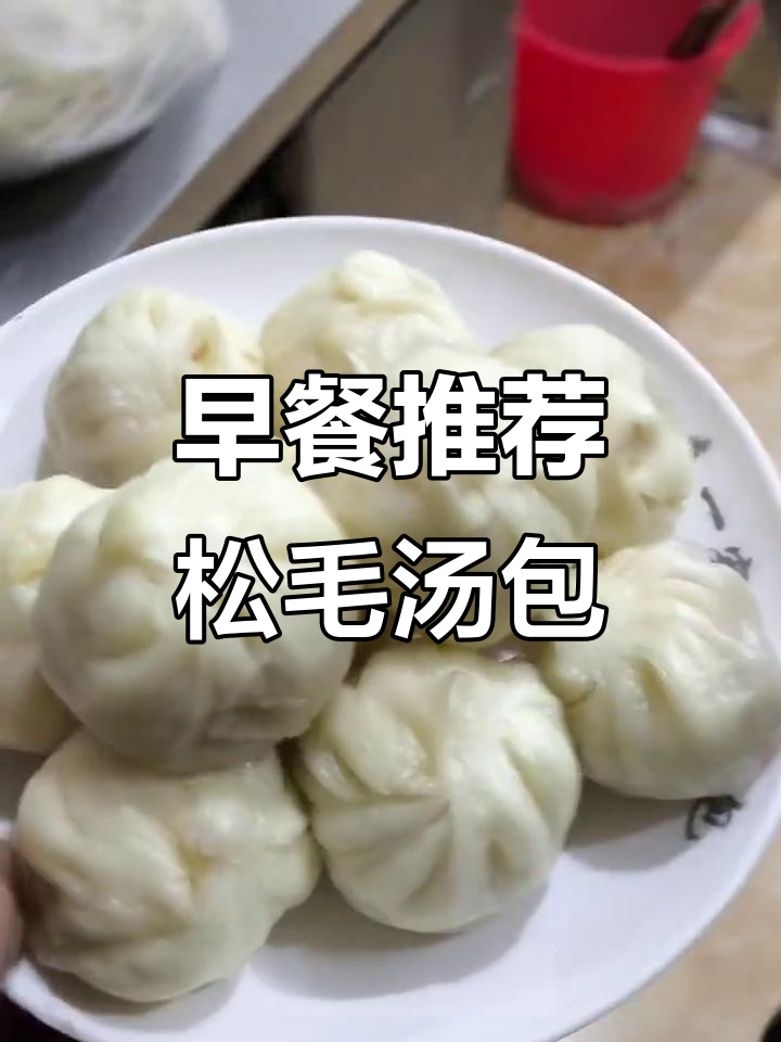 武康早餐必试松毛汤包,味道独特,绝对让你回味无穷!