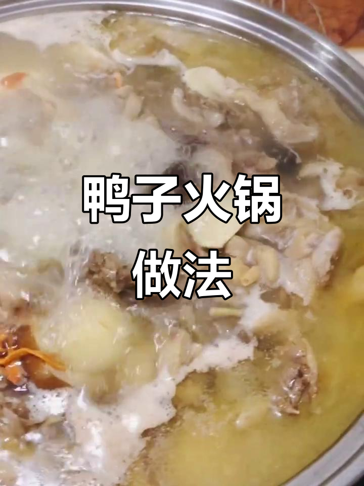 冬季火锅新风味:青头鸭炖甘蔗,滋补又美味