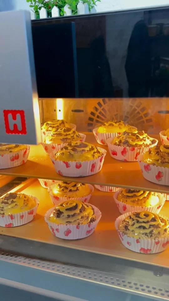 敲好吃的奥利奥脆皮面包,面包的天花板