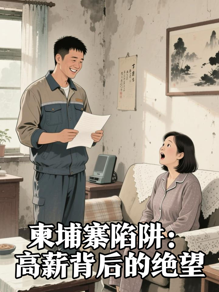 江苏35岁男子应聘出国被困柬埔寨!妻子接到两次绝望来电,这背后藏着一条完整“捕鱼链”
