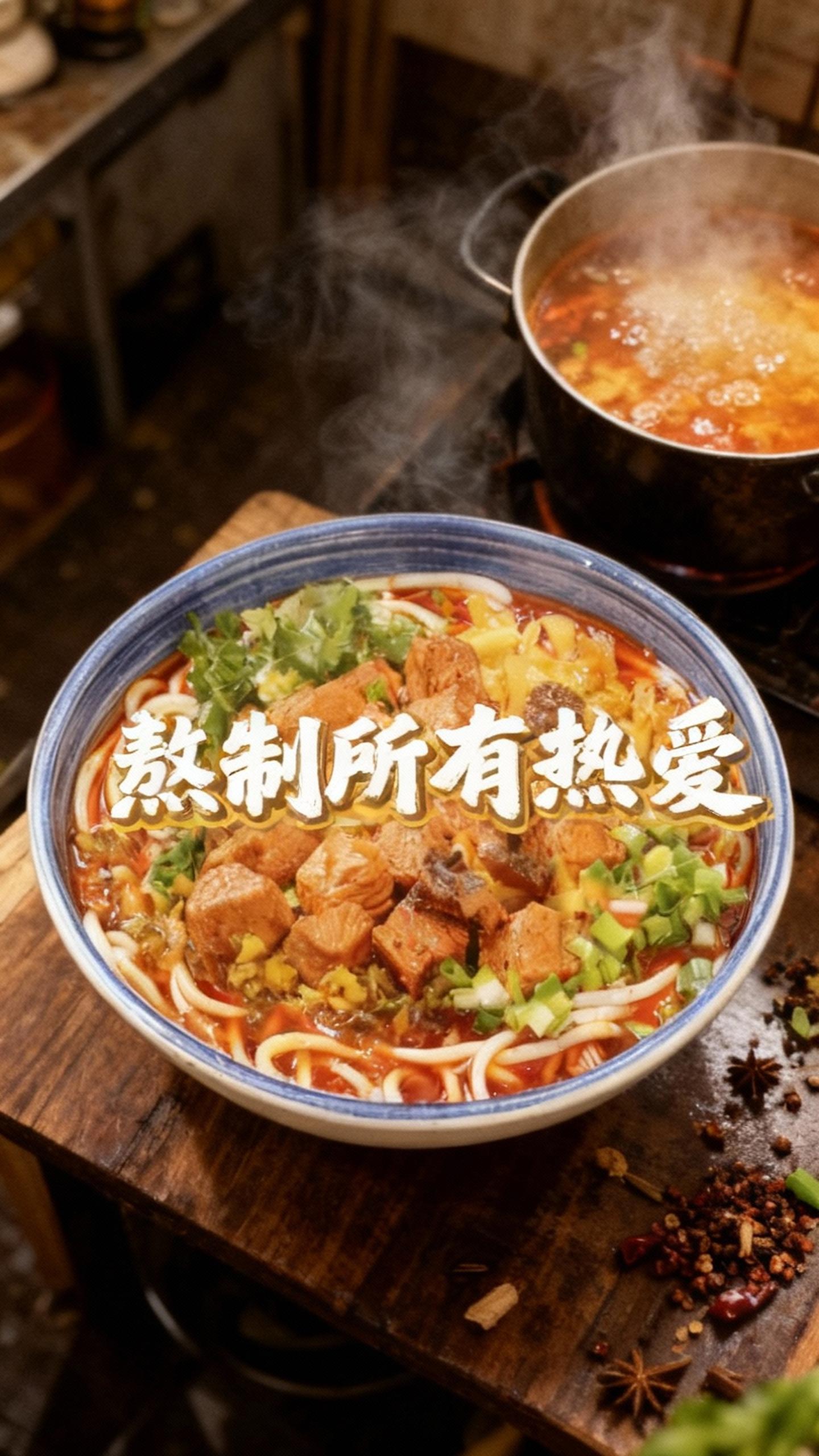 麻辣鸡肉骨汤粉,鲜香Q弹新体验