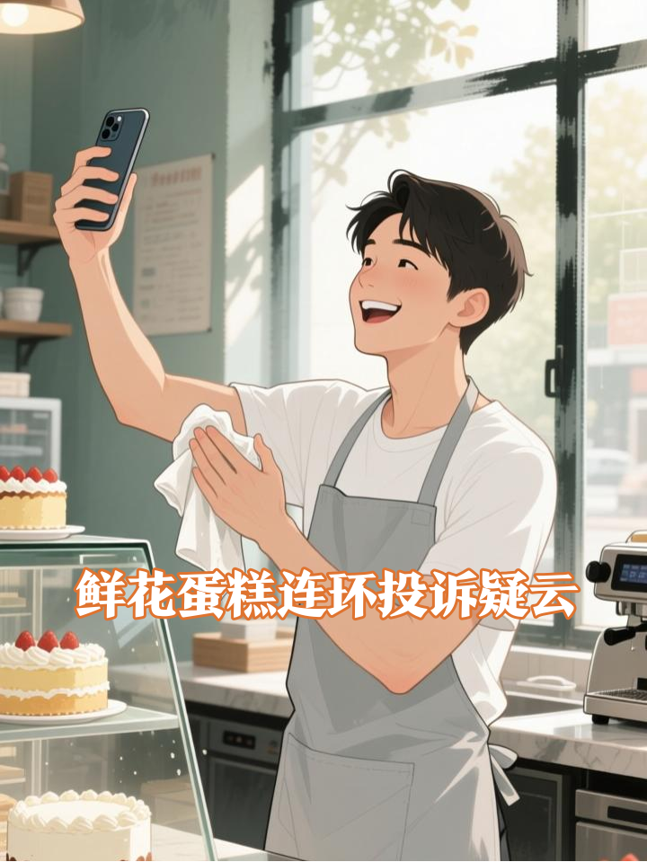 河南平顶山:只因在蛋糕上插了两朵鲜花,多家店铺被投诉,老板:是同一顾客买鲜花蛋糕后投诉,怀