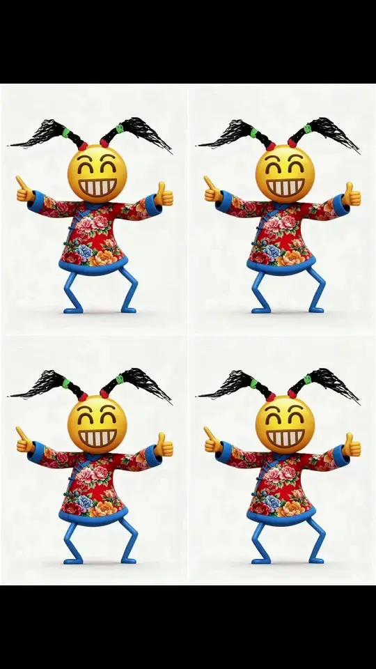 东北花棉袄辫子表情包制作教程 东北花棉袄辫子表情包特效,怎么把搞笑表情包添加方法