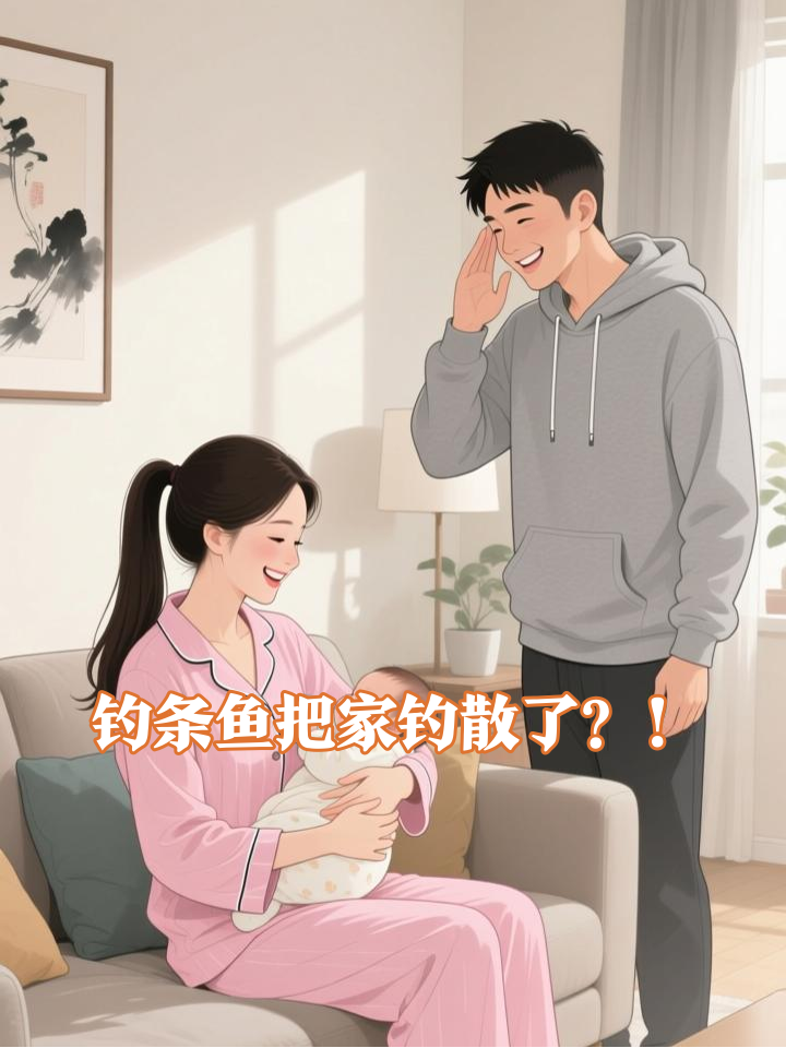 老公发朋友圈夸儿子,竟被钓鱼佬误会成钓到八斤大鱼,全家炸锅!