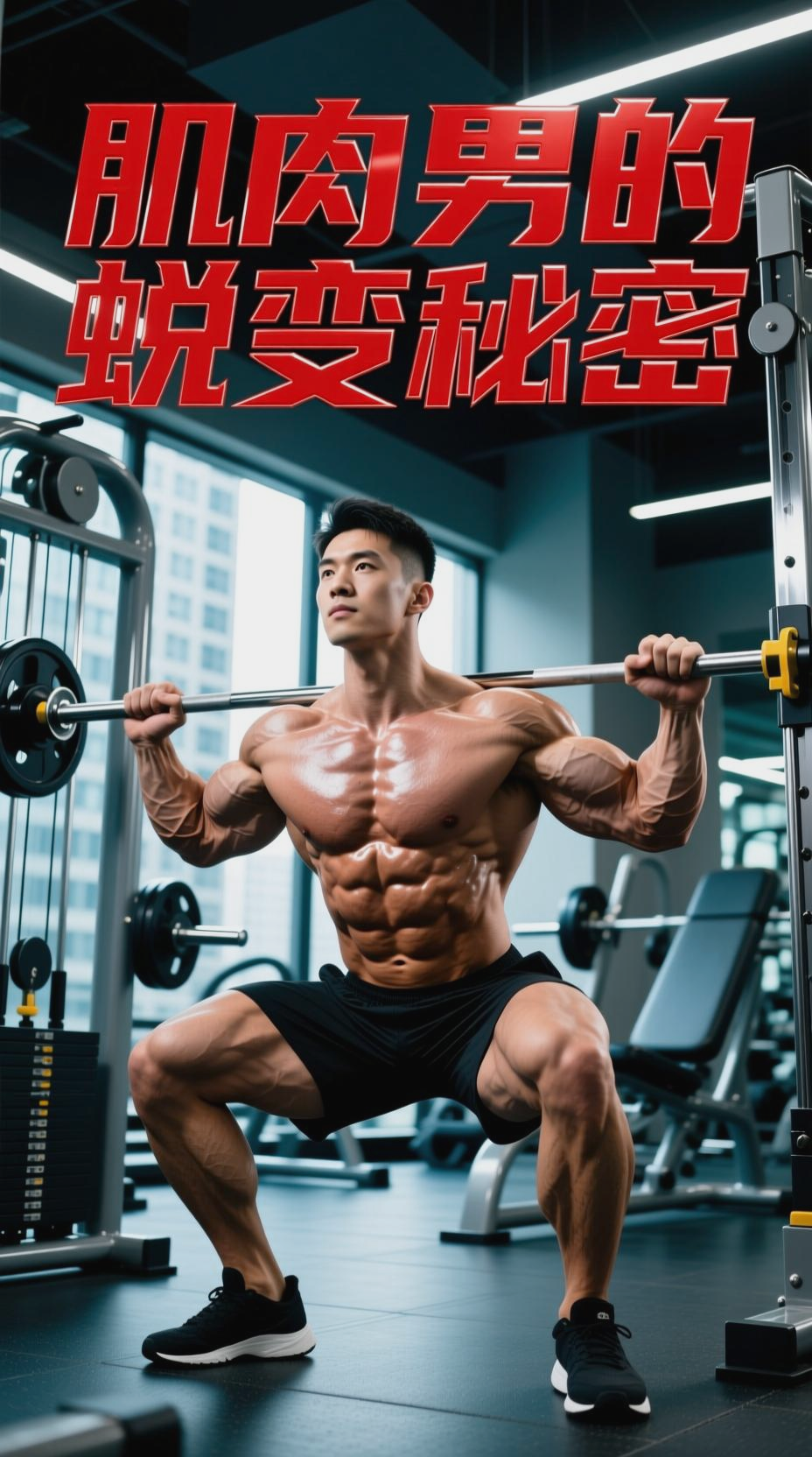 肌肉男的力量与魅力