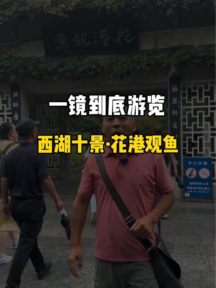 游览西湖千万别错过花港观鱼