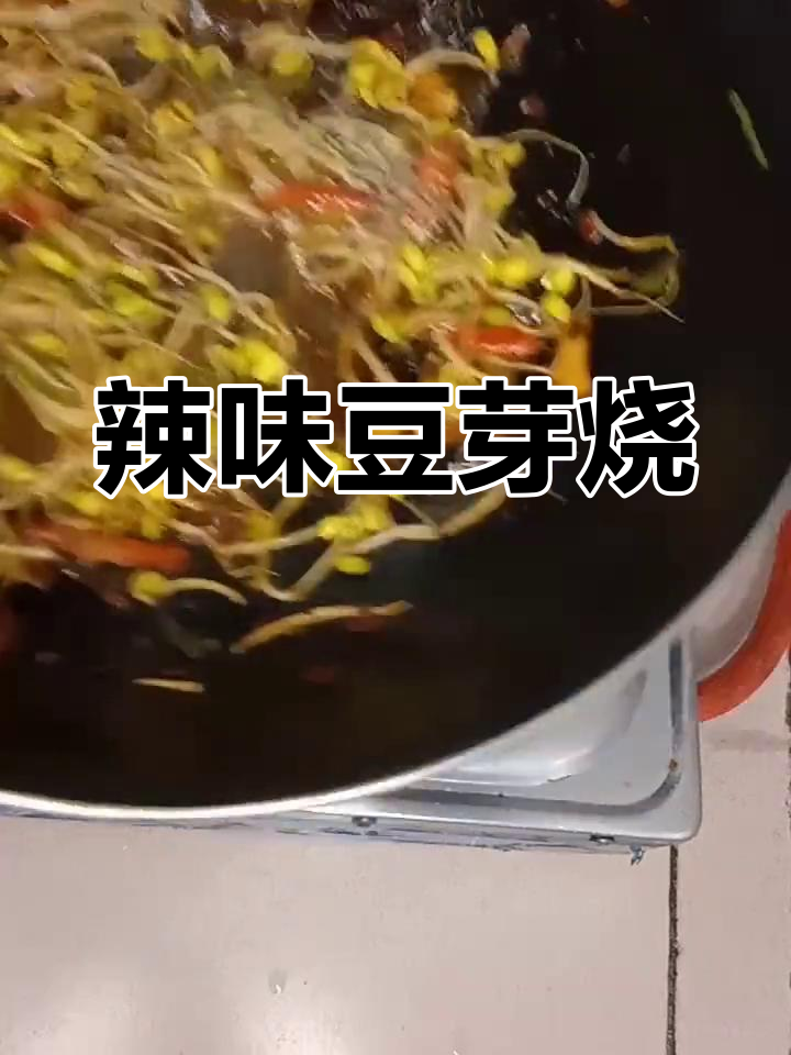 豆芽炒苕皮的家常做法