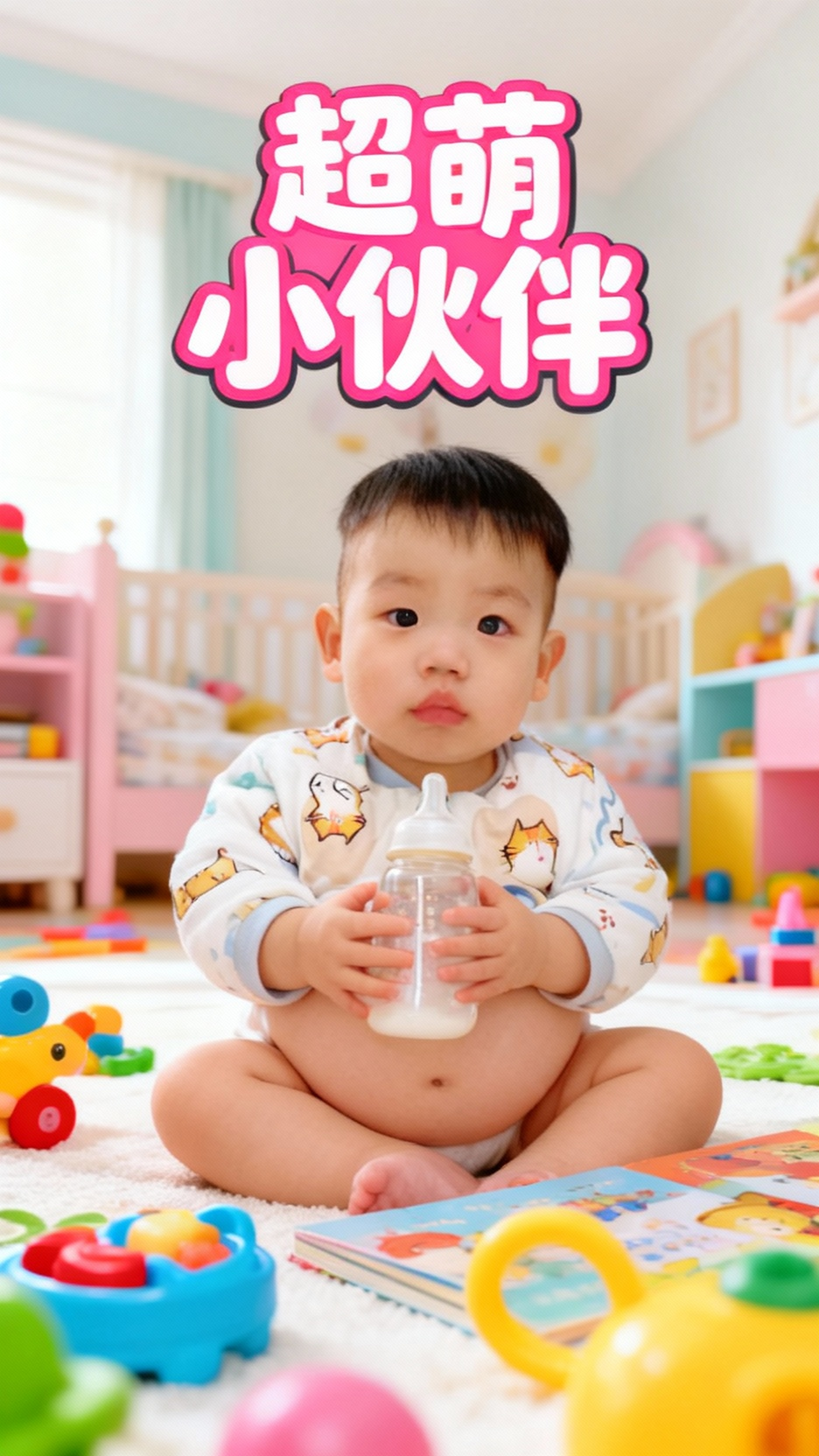 卡通宝宝,童趣无限