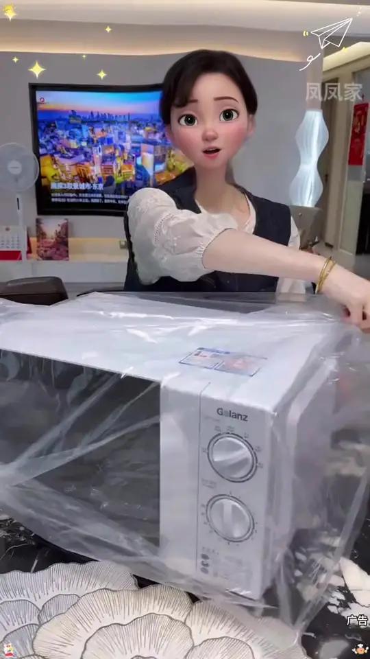 热菜饭热牛奶烤红薯真是太方便了!家家必备的 格兰仕微波炉 经久耐用 大品牌售后有保障