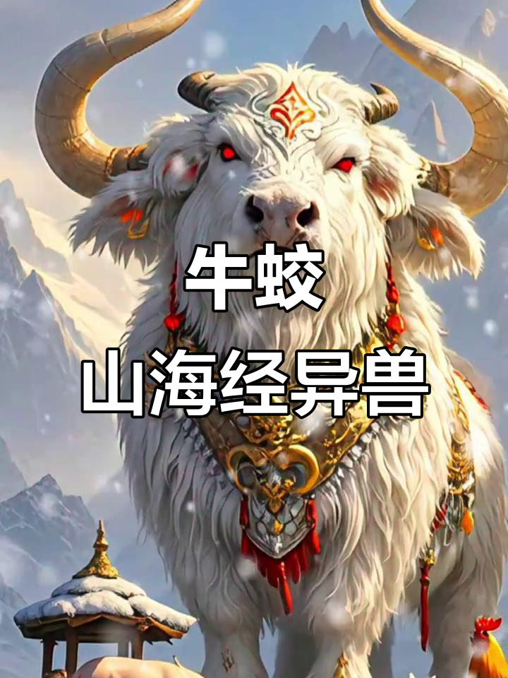 山海经中的神秘牛头蛇尾兽,揭秘异兽的奇异形象