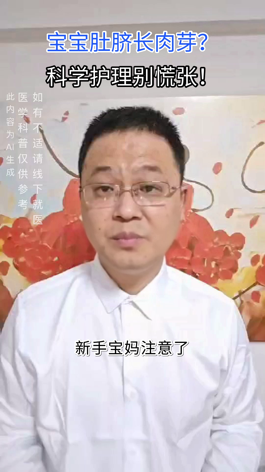 宝宝肚脐凸肉芽？别慌！