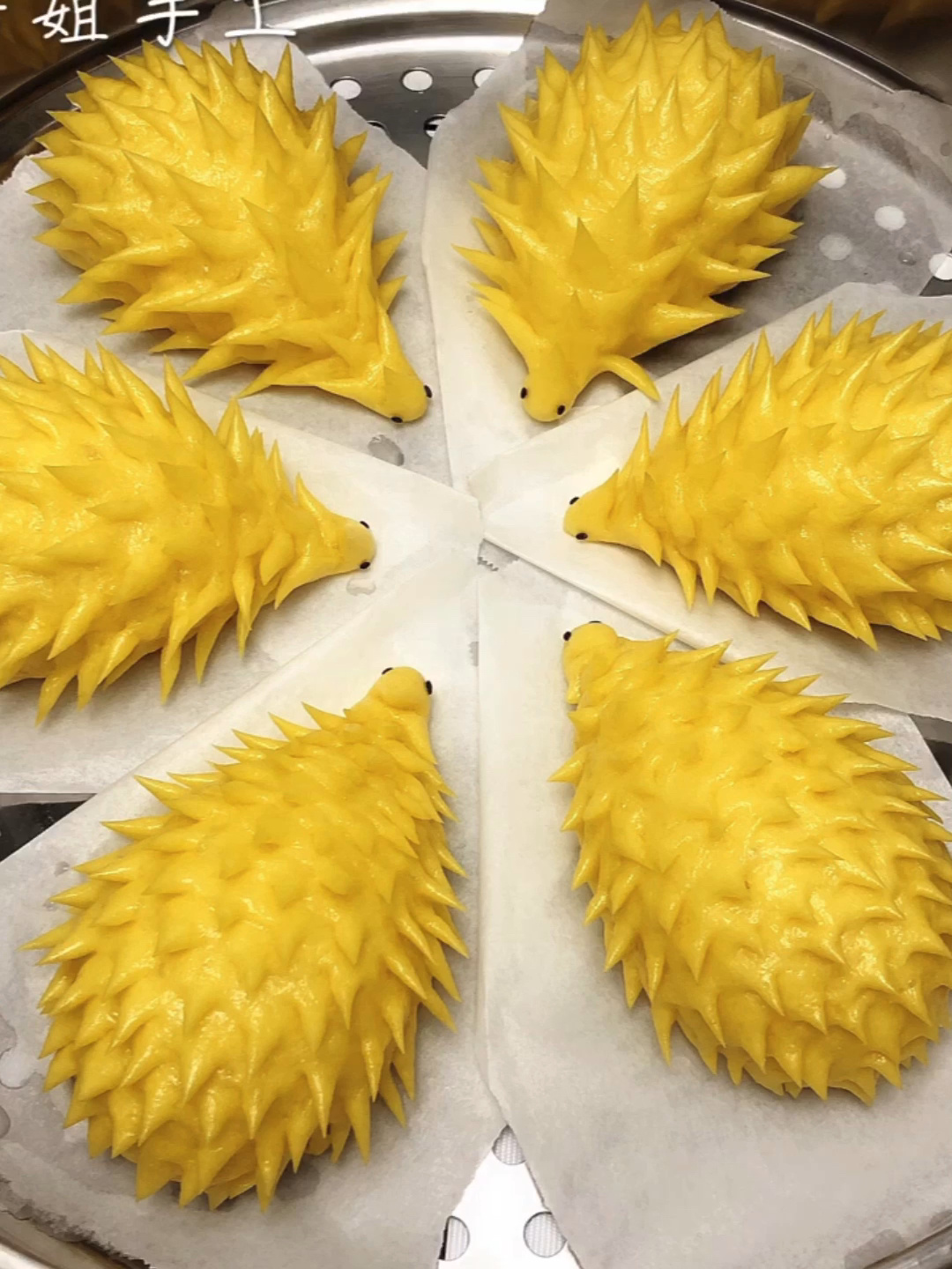 零失败,超详细的南瓜刺猬馒头教程来啦