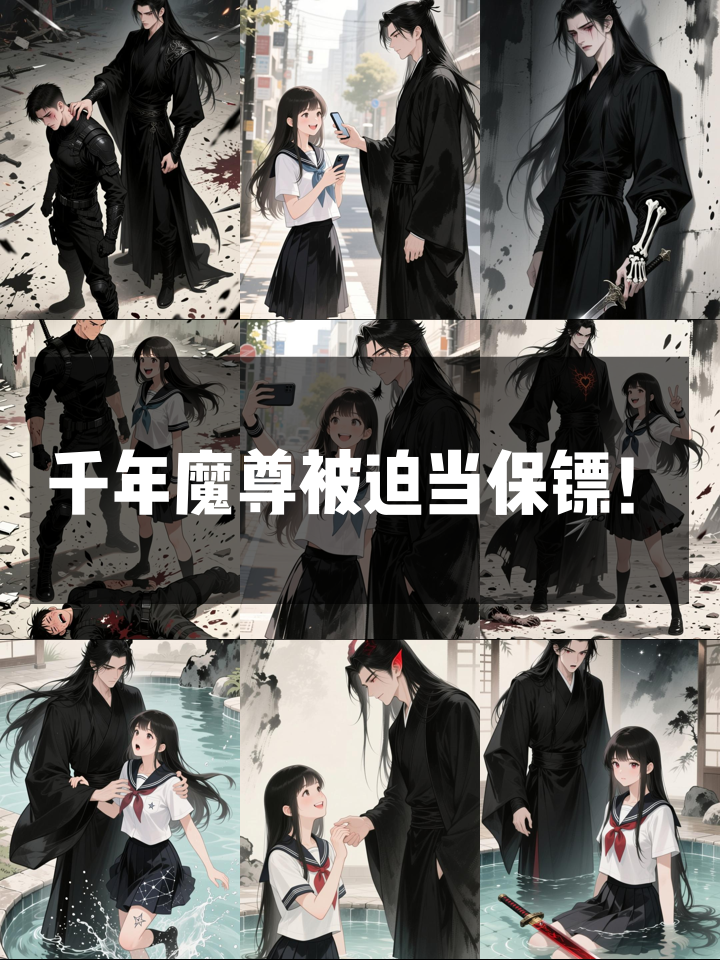 为渡劫被迫当保镖，魔尊被呆萌少女整破防了