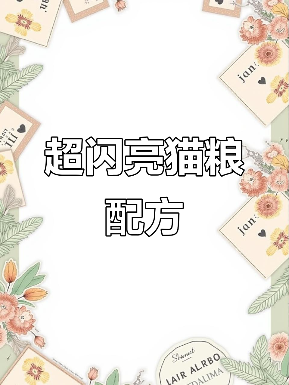 蛋黄磷虾鸡肉松,营养搭配让猫咪更闪亮