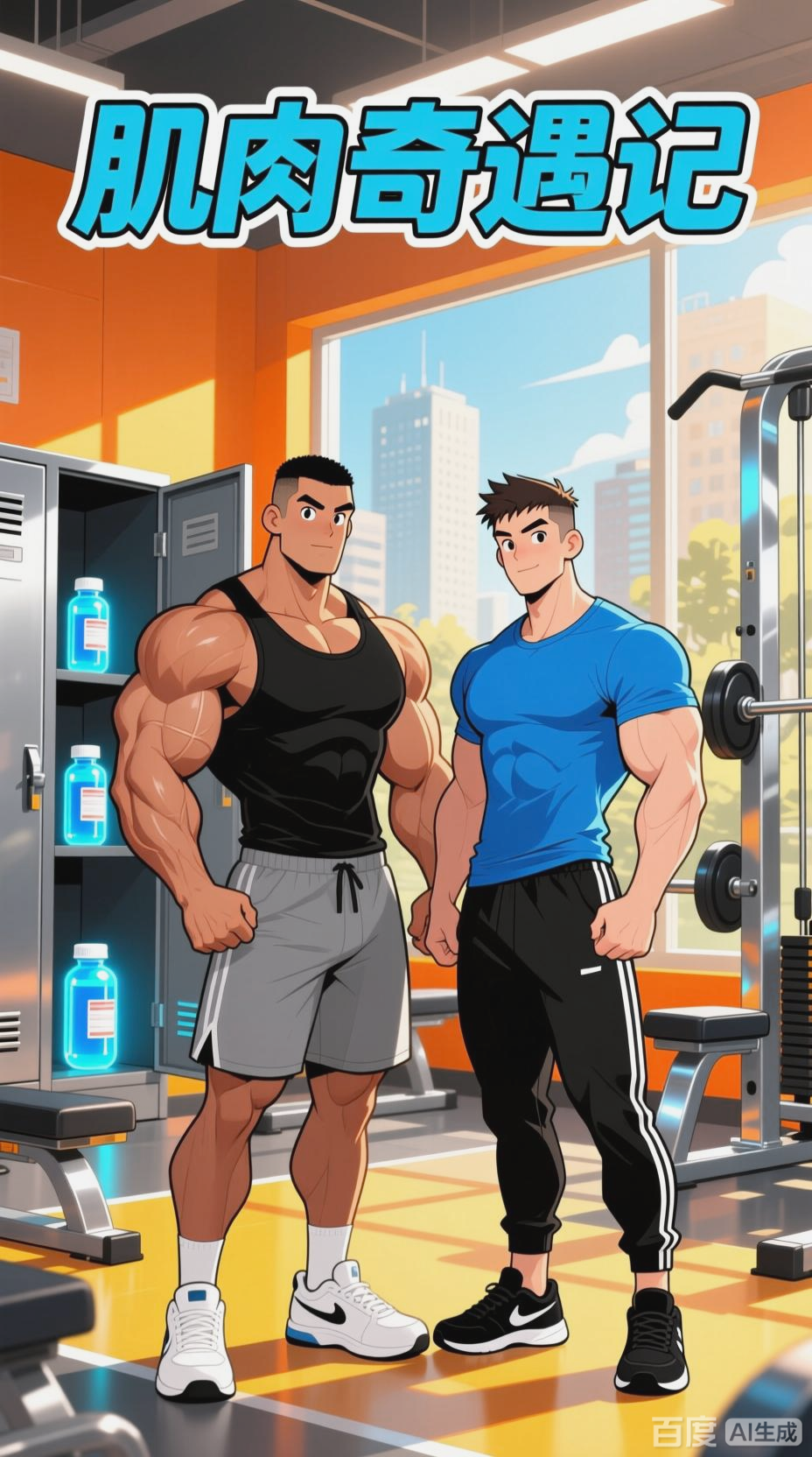肌肉变大，兄弟情深