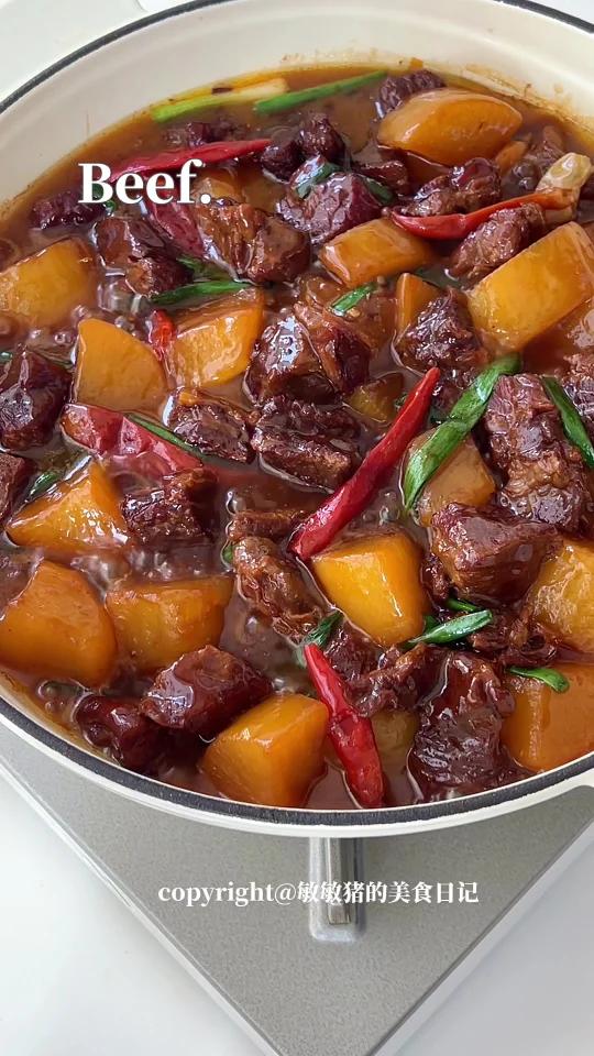 冬日限定牛肉炖萝卜萝卜竟比牛肉还好吃
