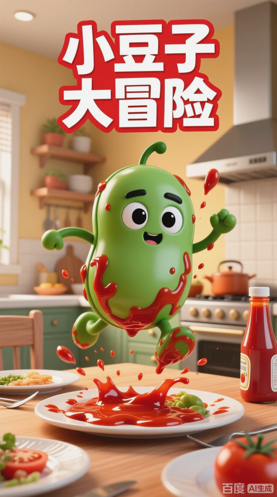 小豌豆的厨房大冒险之旅