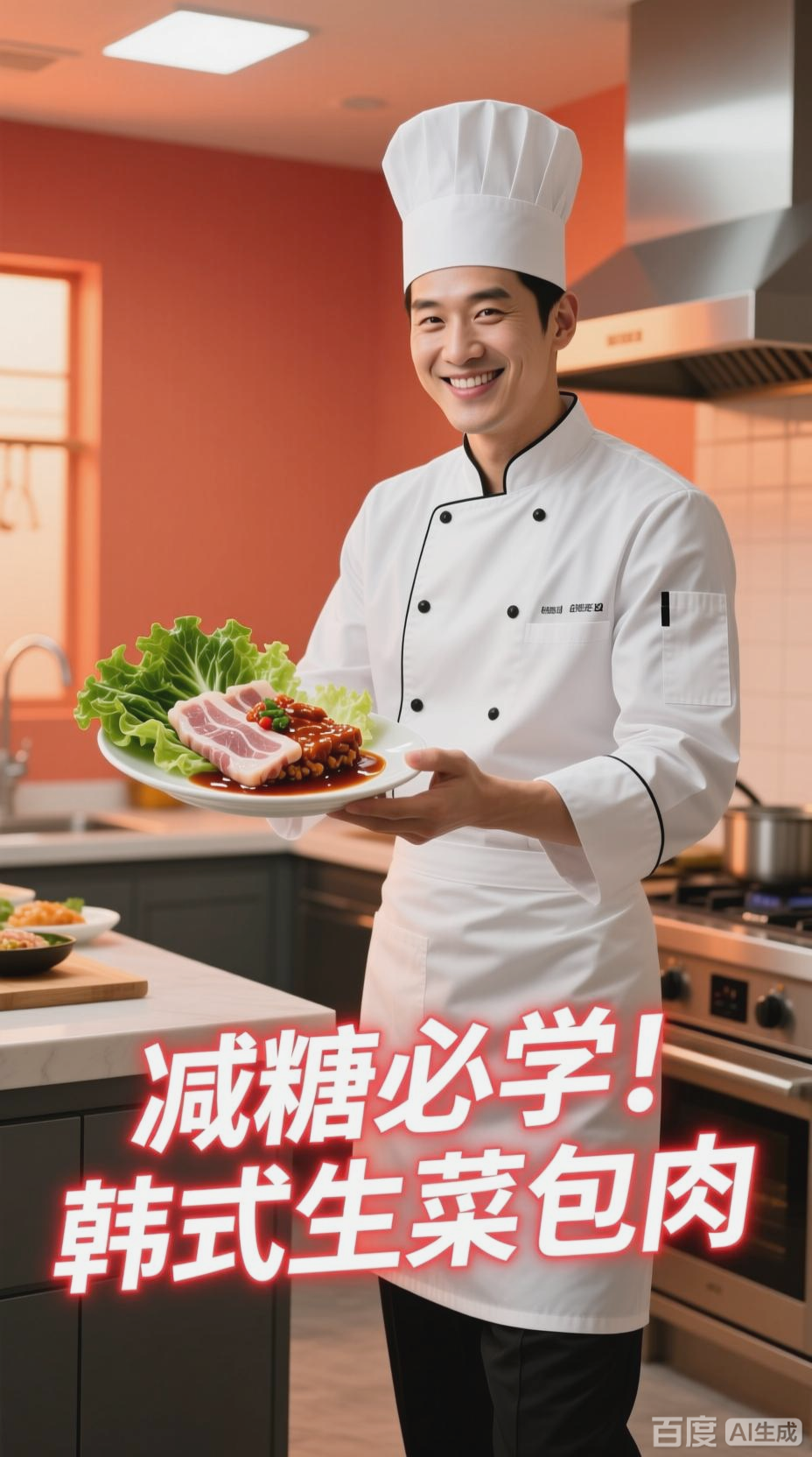 减糖期也能炫的韩式生菜包肉