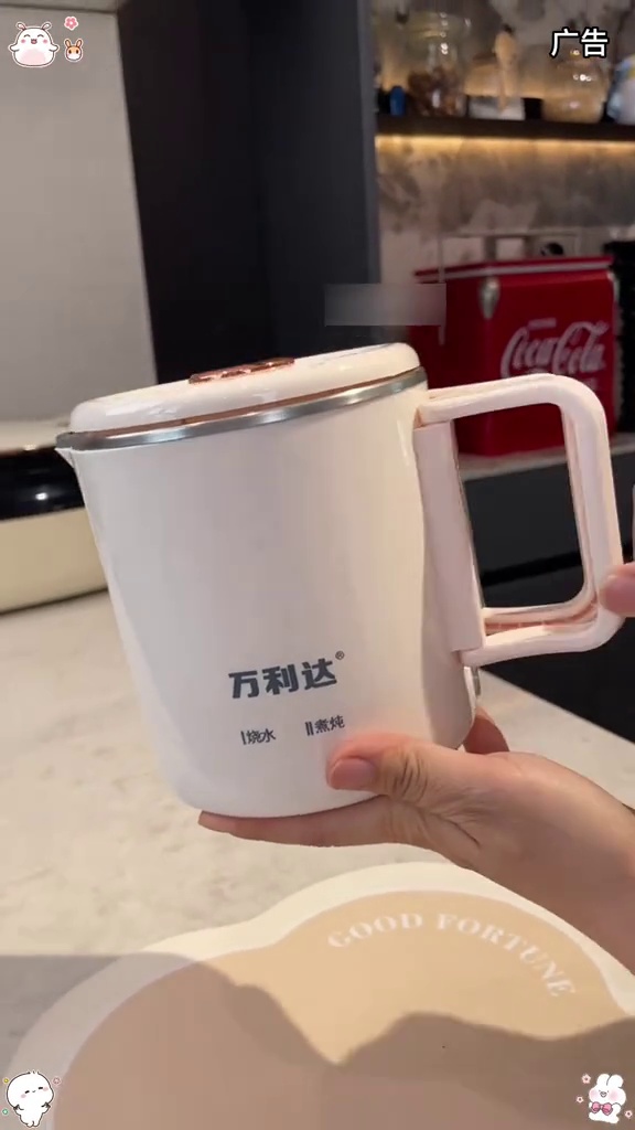 万利达折叠电水壶,不锈钢内胆,安全好携带 折叠电水壶 折叠水壶!