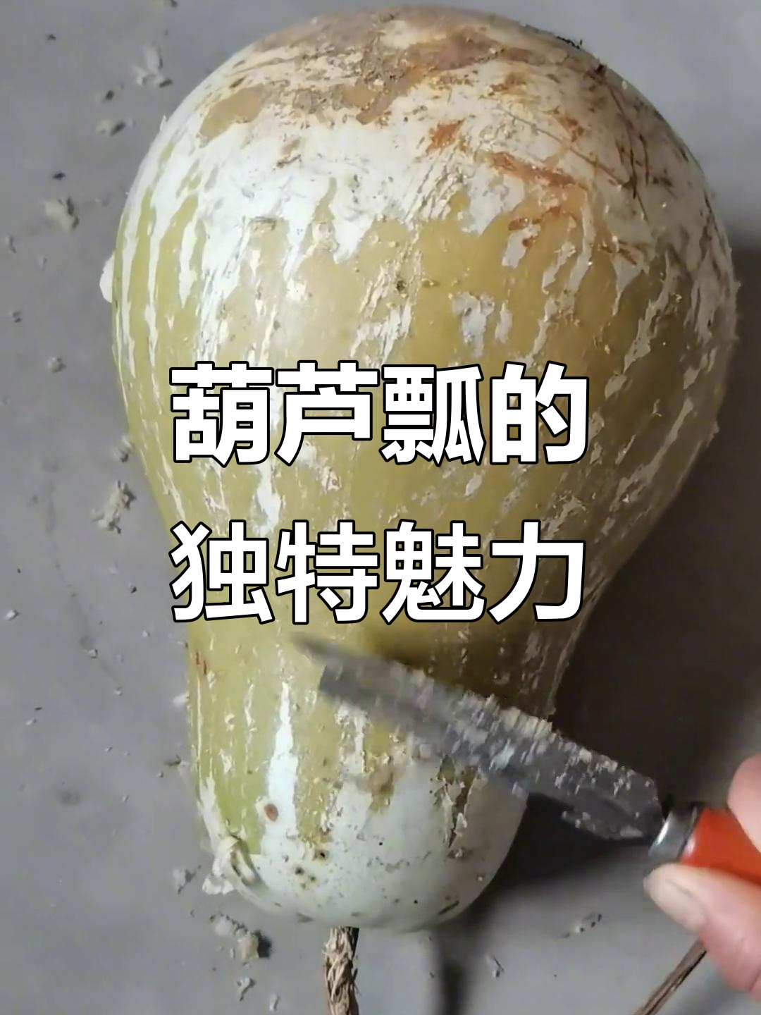 葫芦瓢结实耐用,环保无污染,村里人可来找我帮忙制作