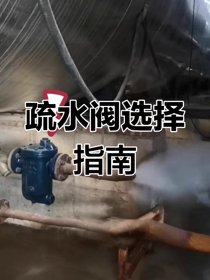 蒸汽管道需设置疏水阀,及时排除冷凝水