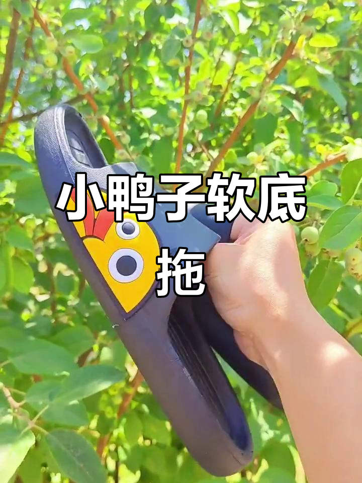 网红小鸭子软底拖鞋,舒适又美观