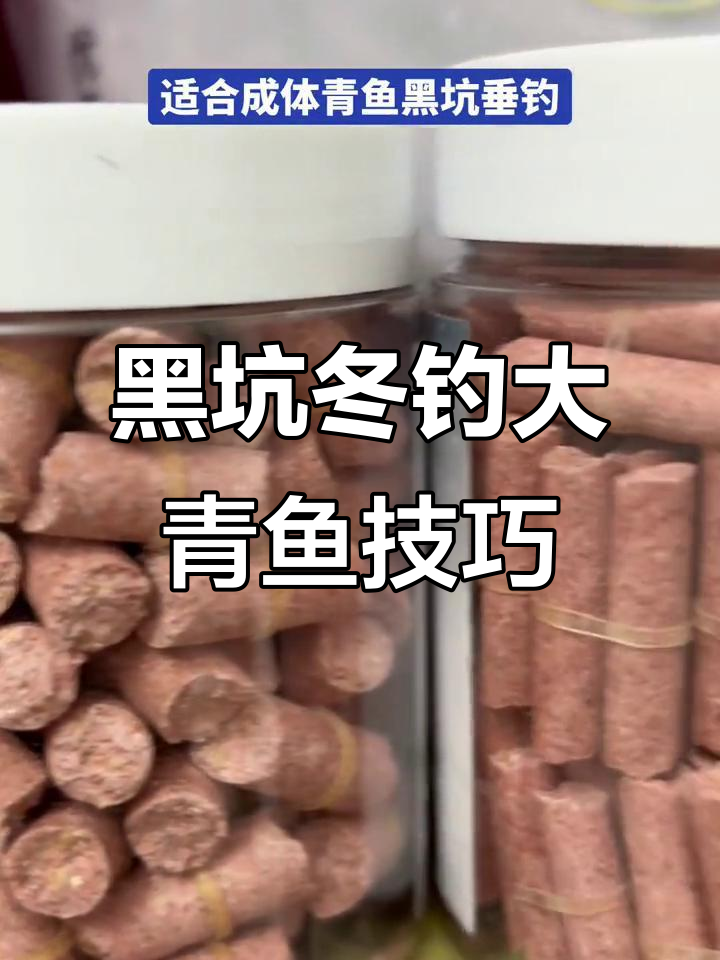 冬季黑坑青鱼钓法揭秘:如何搭配颗粒饵料提升效果