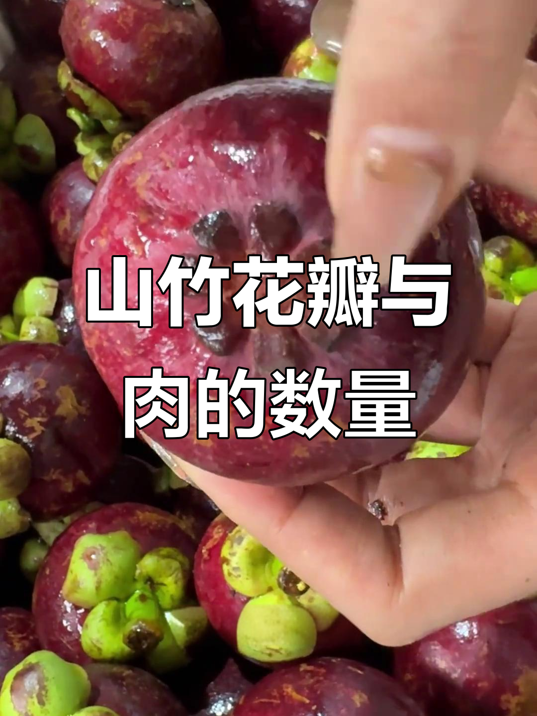 山竹的花瓣和肉到底有多少?揭秘脐瓣肉的真相