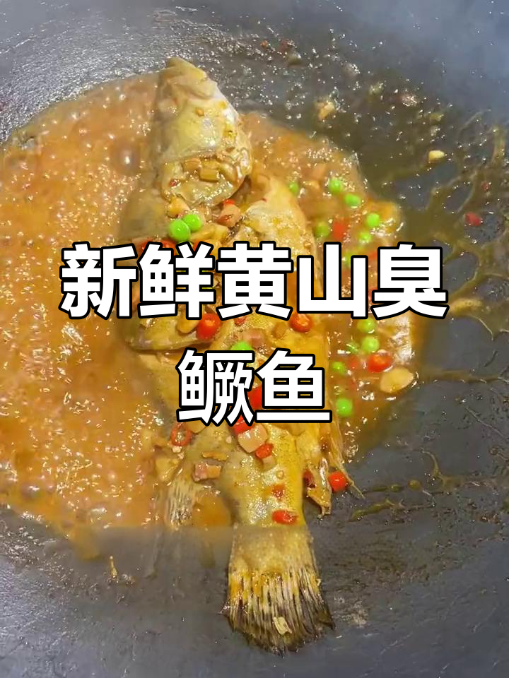 黄山臭桂鱼,鲜美又营养