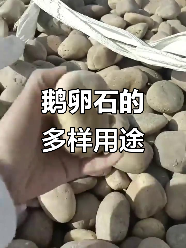 天然鹅卵石,适用于多种工程与园林景观