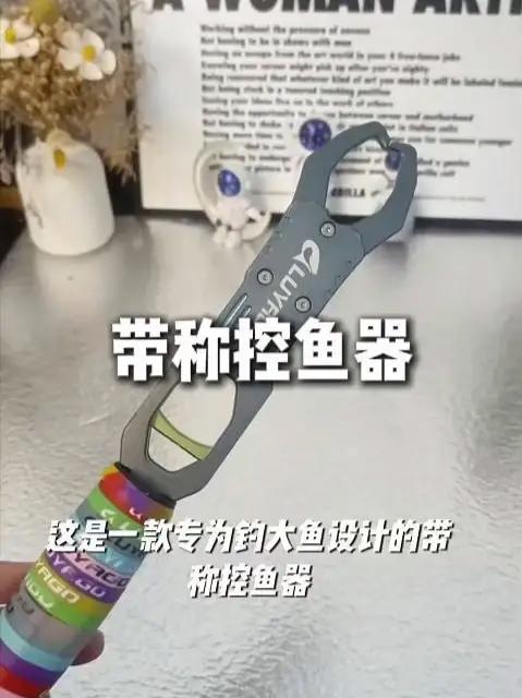 K13铝合金带称控鱼器,直接控到40斤,视频同款左下角了解下吧