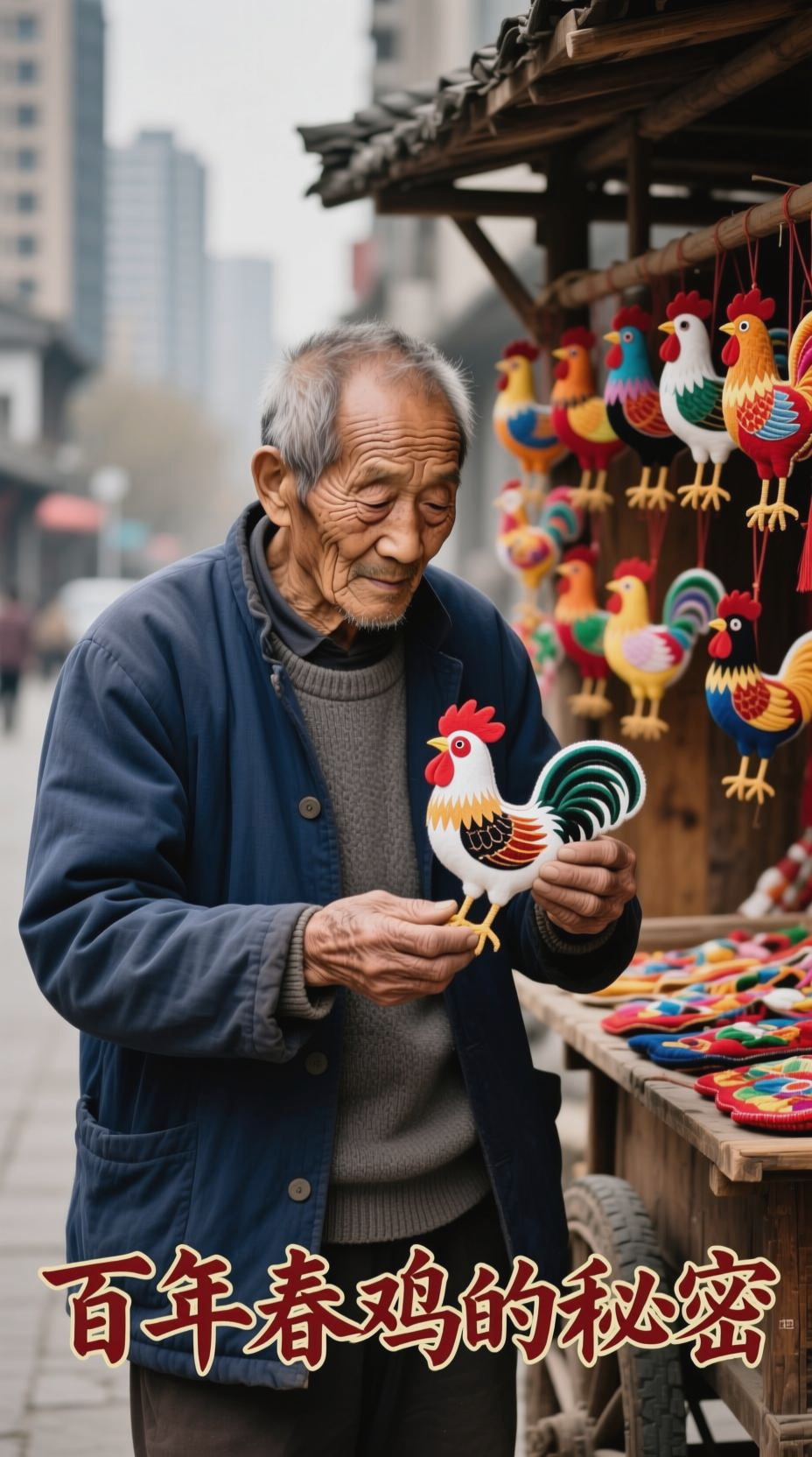 临沂老人卖‘春鸡’，百年习俗揭秘