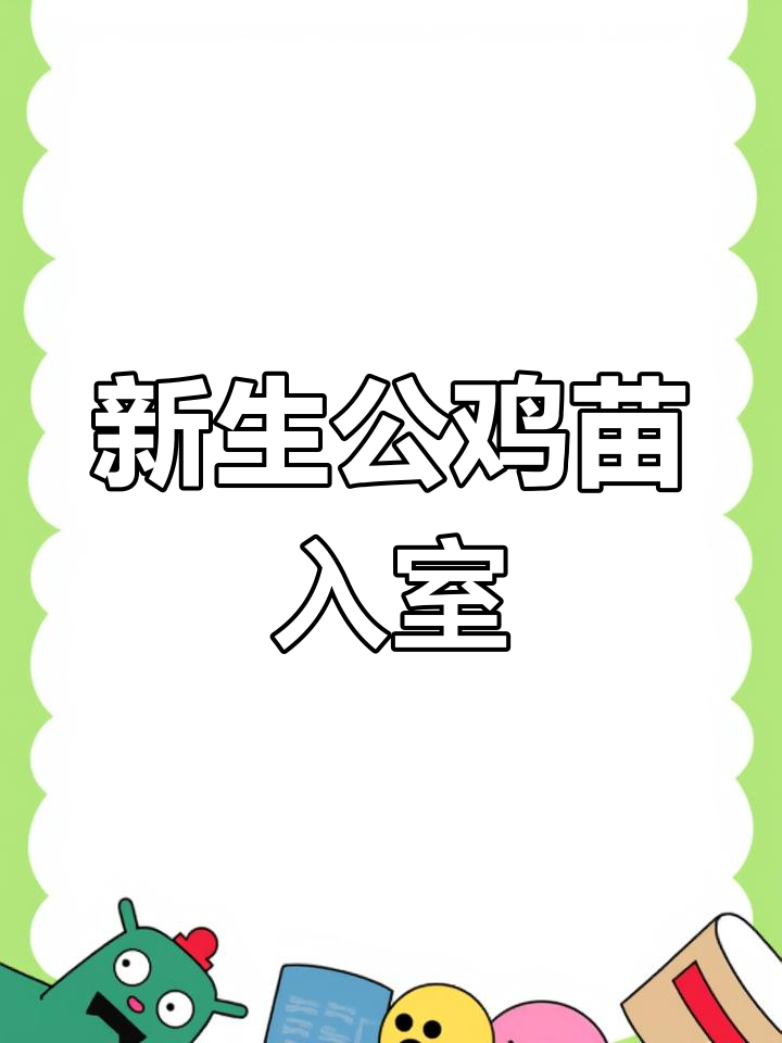 纯白公鸡苗出壳,今天开始育雏