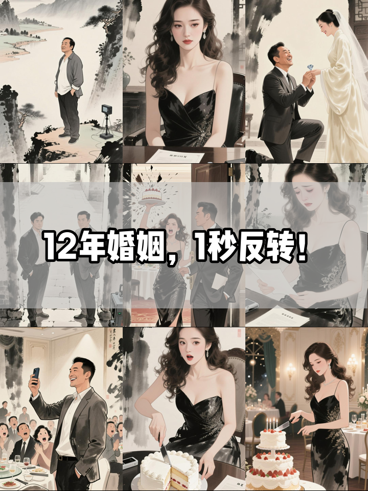 结婚12周年纪念日，他竟在蛋糕里藏了离婚协议