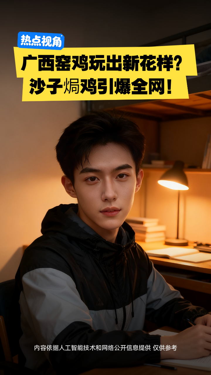 广西窑鸡玩出新花样?沙子焗鸡引爆全网!