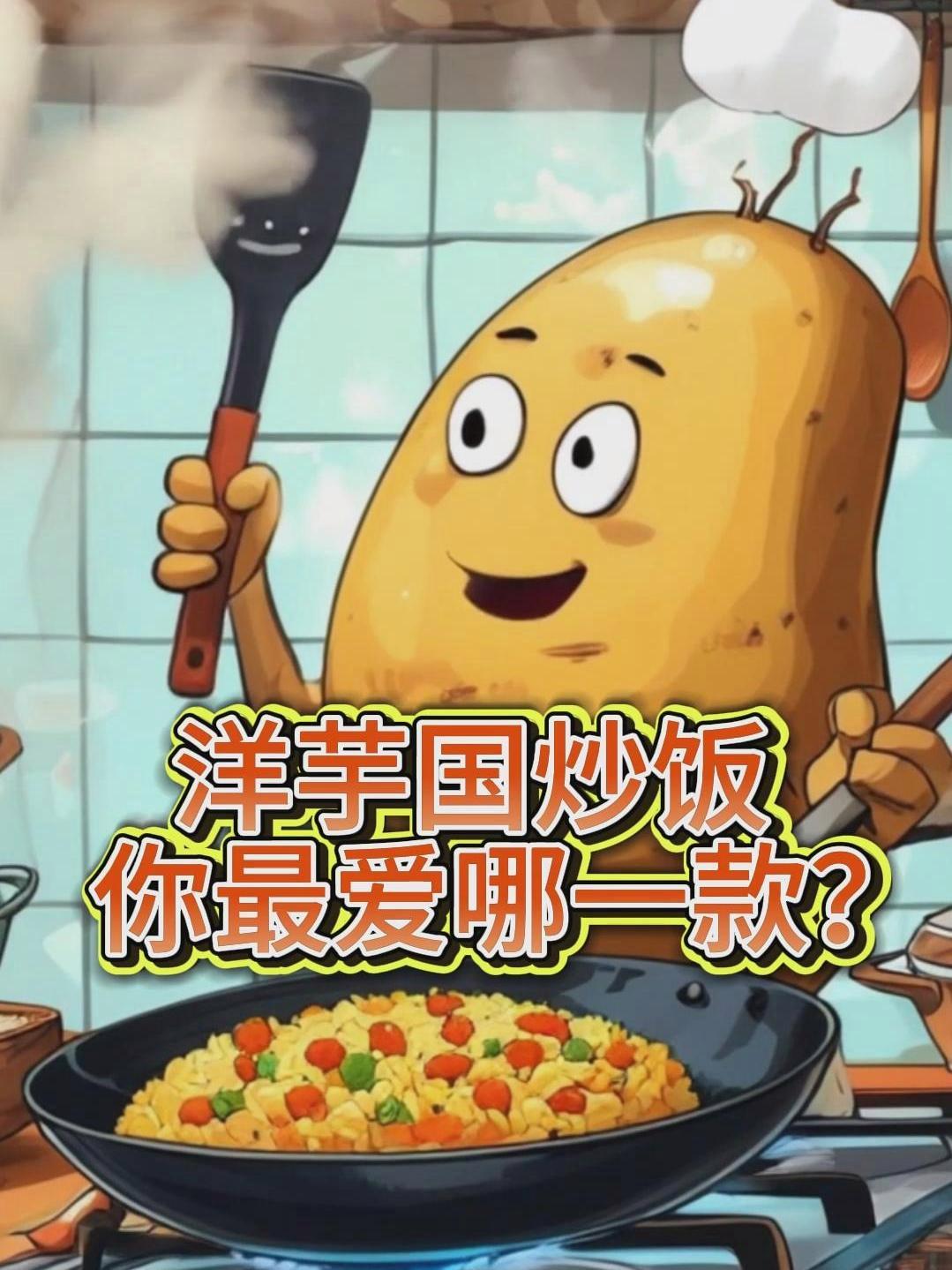 来一碗“洋芋国”炒饭,感受销魂的味道 来一碗“洋芋国”炒饭,感受销魂的味道~ 你吃的蛋炒饭