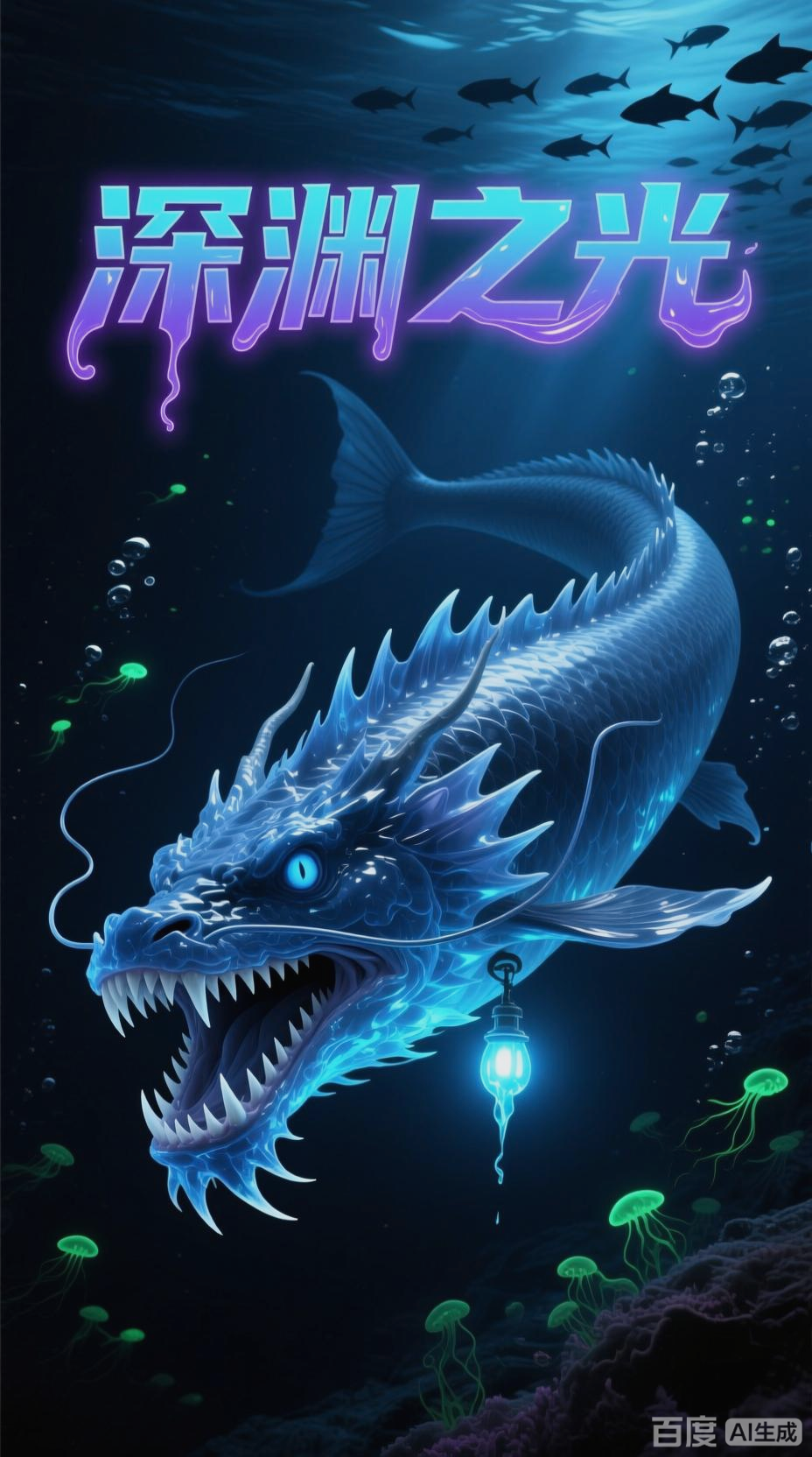 深海龙鱼：暗域的致命猎手