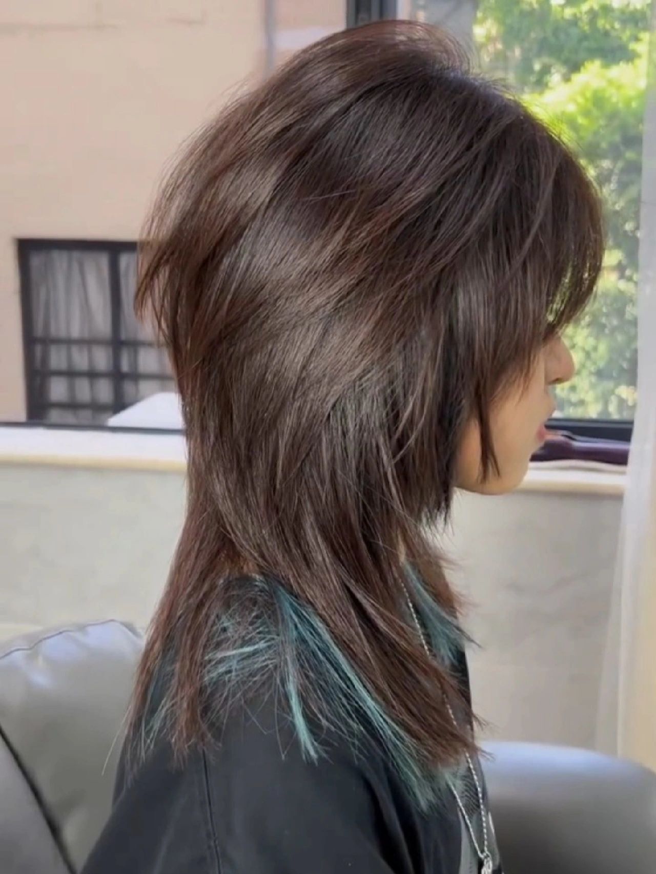 酷酷女生无法拒绝的发型|狼尾鲻鱼头