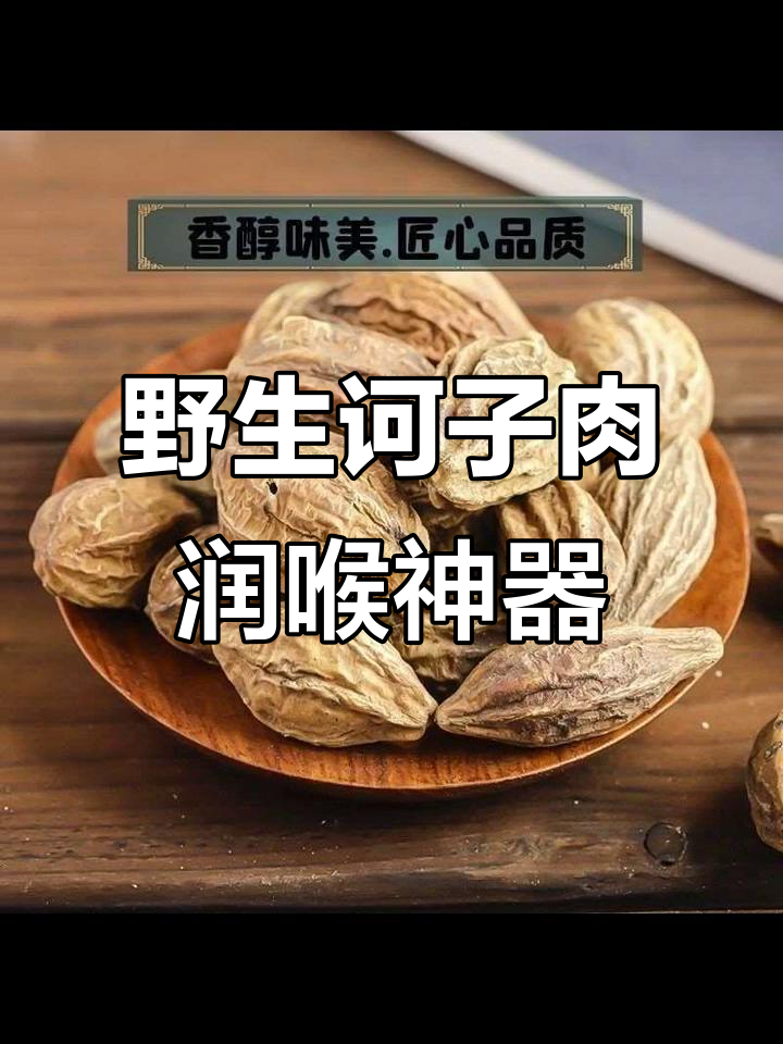 云南野生诃子肉，润喉止咳效果惊人
