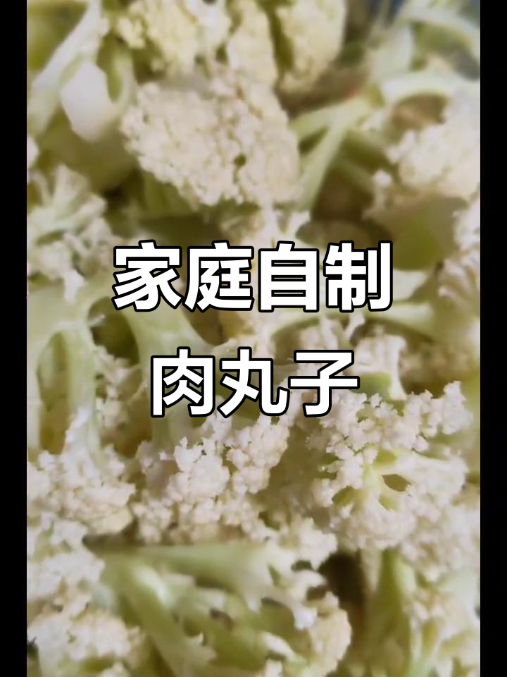 自制家常肉丸子,简单又美味,感受生活的烟火气息