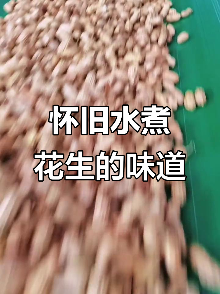 水煮盐花生,家乡的味道让人怀念